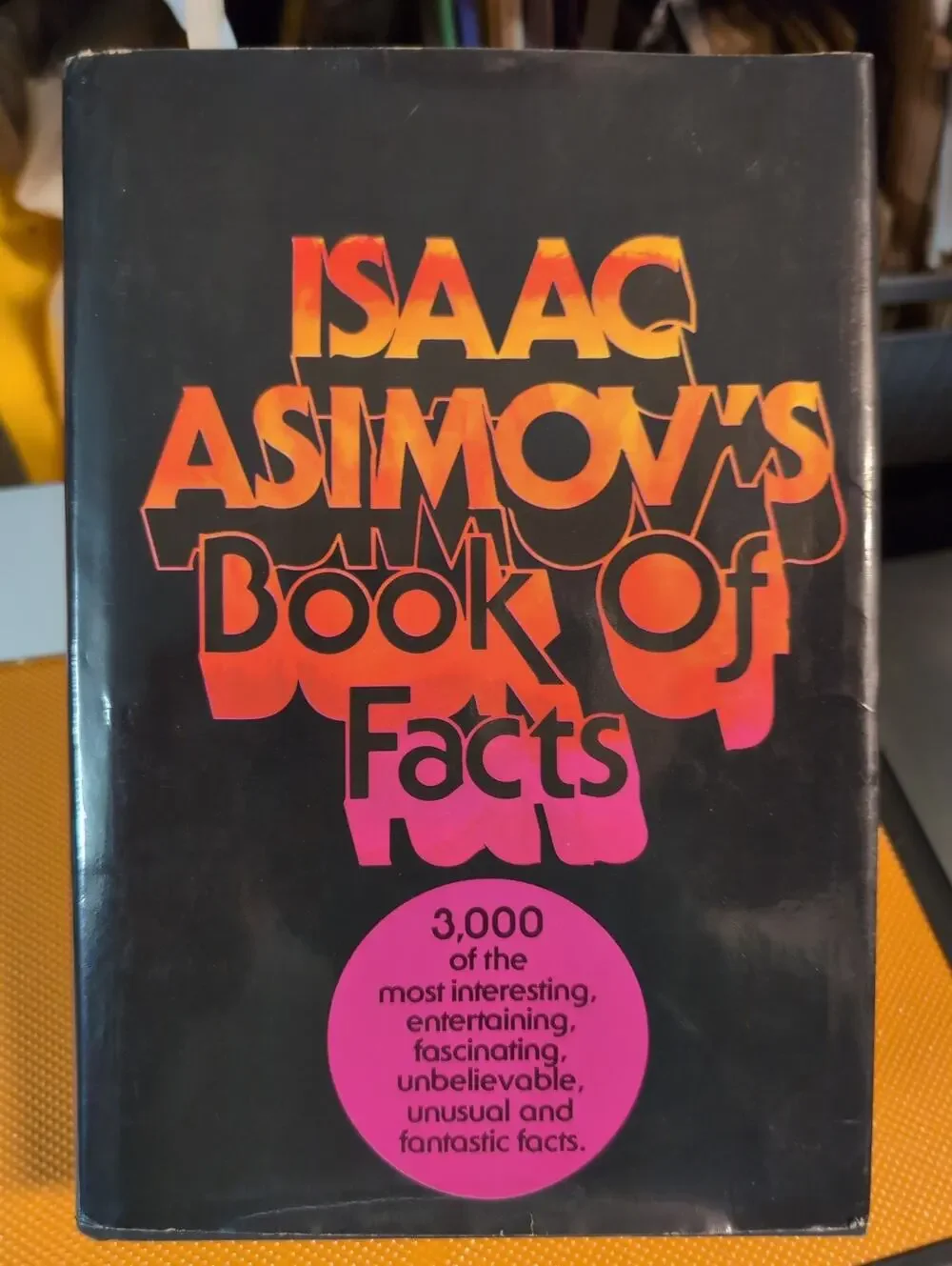 Isaac Asimov's Book of Facts, Hardcover, Dust Jacket, 1979, 1st Edition
